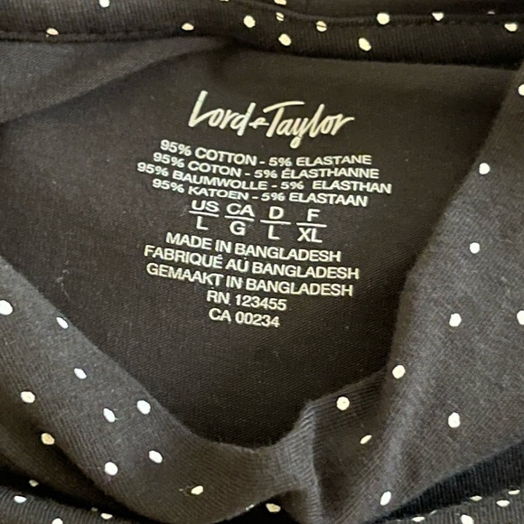 Lord and Taylor mock neck Shirt - Picture 4 of 5